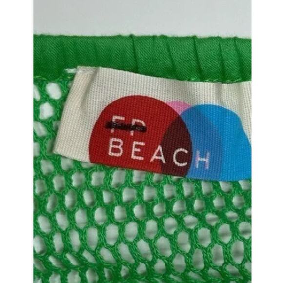 NWOT Women's free beach for Free People halter top halter top cover up Sz large - Picture 8 of 11